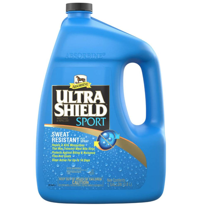 Ultrashield Sport Blue Equine - Fly & Insect Control Absorbine 1 Gallon