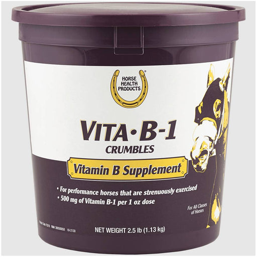 Horse Health Vita B-1 Crumbles Equine - Supplements Horse Health Products 3lb