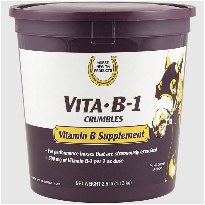 Horse Health Vita B-1 Crumbles Equine - Supplements Horse Health Products 3lb