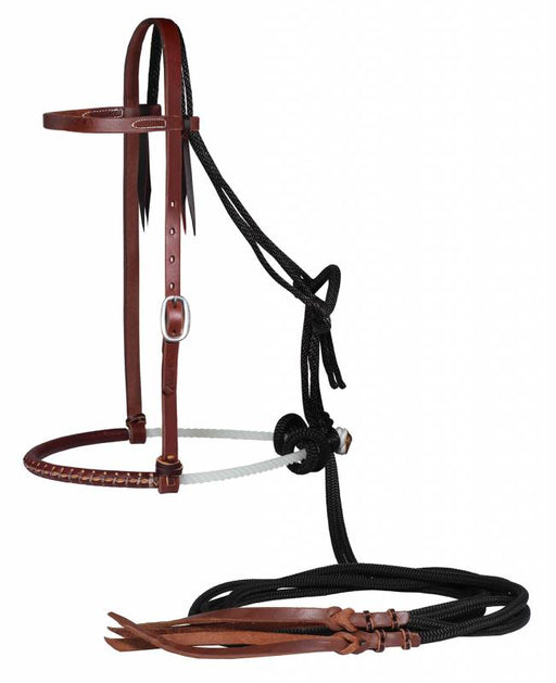Professional's Choice Ranch Jr. Horse Loping Hackamore Tack - Training Professional's Choice