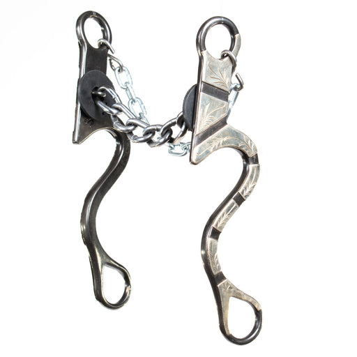 Patrick Smith Cavalry Long S-Shank Chain Bit Tack - Bits Patrick Smith