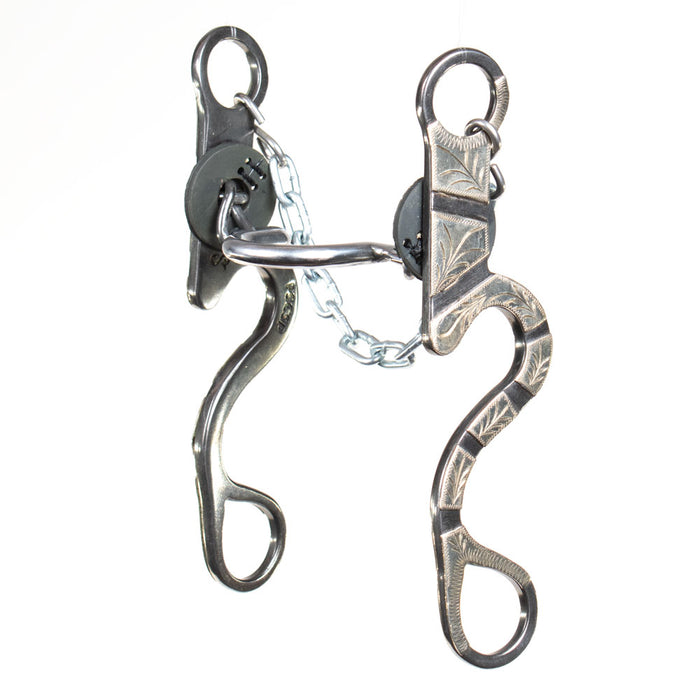 Patrick Smith Cavalry Short S-Shank Port Bit Tack - Bits Patrick Smith