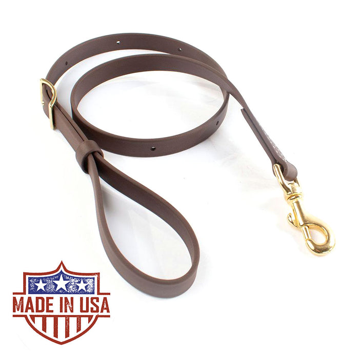 Patrick Smith Biothane Tie Down Tack - Nosebands & Tie Downs Patrick Smith Brown