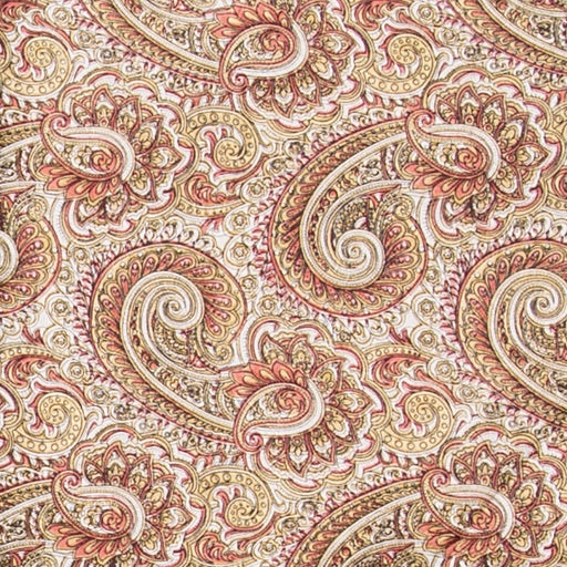 Paisley Silk  Wild Rag - Brass & Bronze ACCESSORIES - Additional Accessories - Wild Rags & Scarves Wyoming Traders