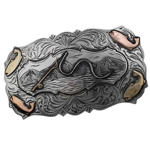 Comstock Heritage Rainbow Trout Buckle ACCESSORIES - Additional Accessories - Buckles Comstock Heritage