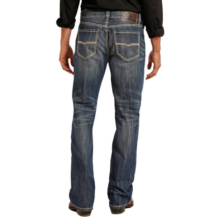 Rock & Rock Denim Men's Double Barrel Straight Leg Jeans MEN - Clothing - Jeans Panhandle