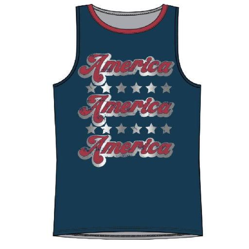 * Rock & Roll Girls America Graphic Tank - FINAL SALE KIDS - Girls - Clothing - Tops - Sleeveless Tops Panhandle
