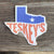 Teskey's is Texas Vinyl Die-Cut Sticker TESKEY'S GEAR - Stickers Sticker Mule   