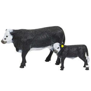 Big Country Black Baldy Cow & Calf KIDS - Accessories - Toys Big Country Toys   