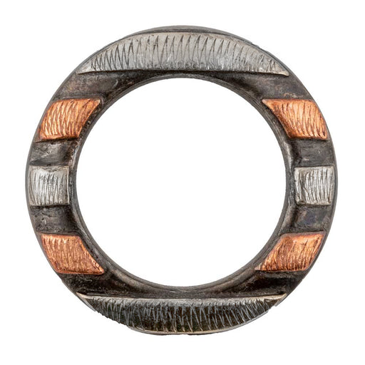 Teskey's Small Silver/Copper O Ring Tack - Conchos & Hardware Teskey's