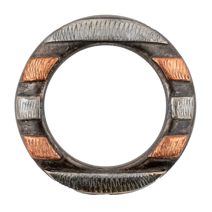 Teskey's Small Silver/Copper O Ring Tack - Conchos & Hardware Teskey's