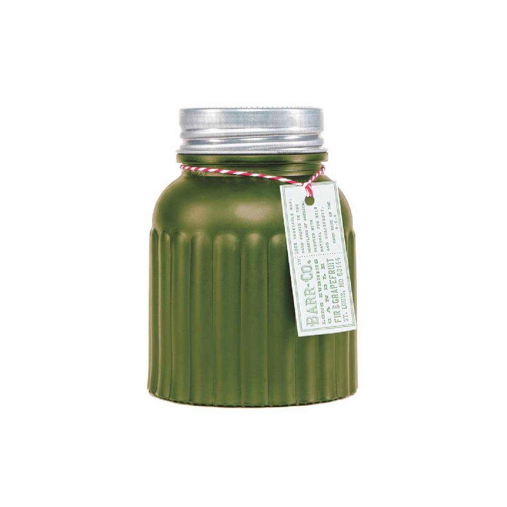 Apothecary Jar Candle | Fir + Grapefruit HOME & GIFTS - Home Decor - Candles + Diffusers Barr-Co.   