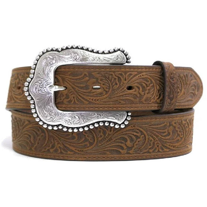Tony Lama Tooled Layla Belt WOMEN - Accessories - Belts Leegin Creative Leather/Brighton