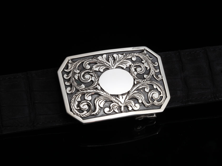 Comstock Heritage Trace Shield Filigree Buckle ACCESSORIES - Additional Accessories - Buckles Comstock Heritage