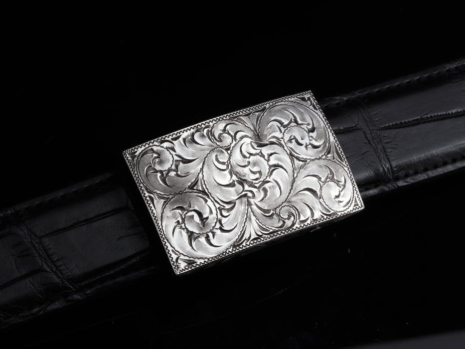 Comstock Heritage Tyson Engraved Buckle ACCESSORIES - Additional Accessories - Buckles Comstock Heritage