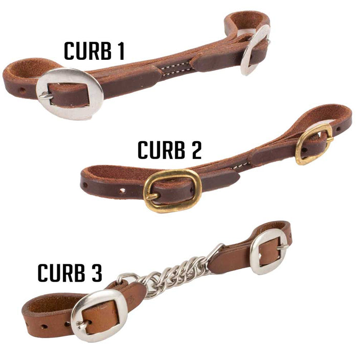 Teskey's Long Concho Square Port Bit Bridle Rig  Teskey's