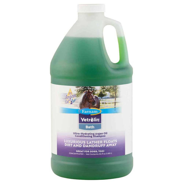 Farnam Vetrolin Bath Equine - Grooming Farnam 64oz