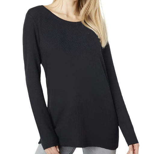 Dylan Rib Knit Crew Tee WOMEN - Clothing - Tops - Long Sleeved Dylan