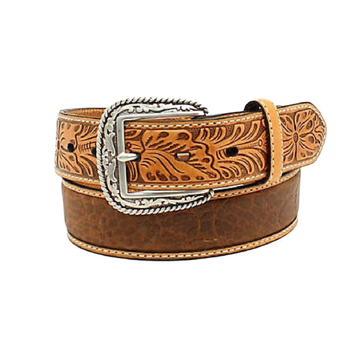 M. Croc Floral Belt MEN - Accessories - Belts & Suspenders M&F Western Products