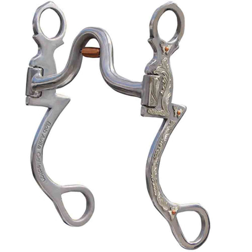 Professional's Choice Bob Avila Seven Shank Medium Port Roller Bit Tack - Bits Professional's Choice