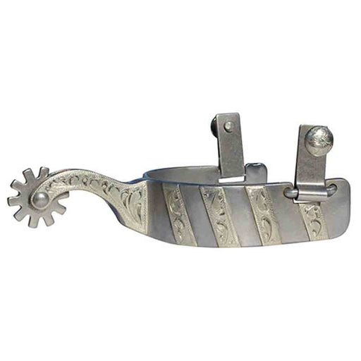 Professional's Choice Bob Avila Medium Shank Bar Spurs Tack - Spurs Professional's Choice