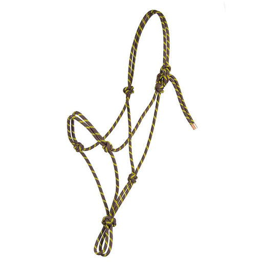 Steele Halter Tack - Halters & Leads Steele Brown/Yellow