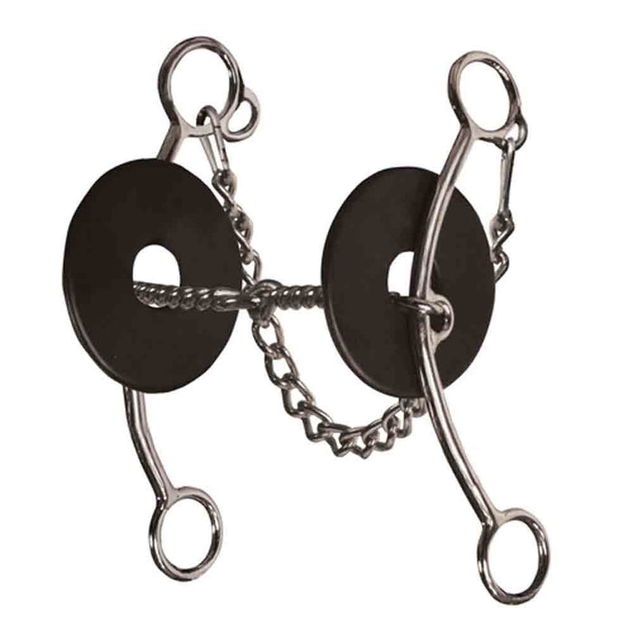 Professional's Choice Brittany Pozzi Lifter Series Long Shank Twisted Wire Snaffle Bit Tack - Bits Professional's Choice