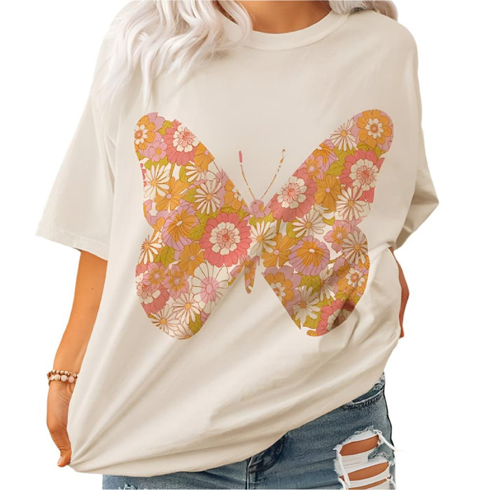 Women's Butterfly Tee WOMEN - Clothing - Tops - Short Sleeved Golden Rose Clothing