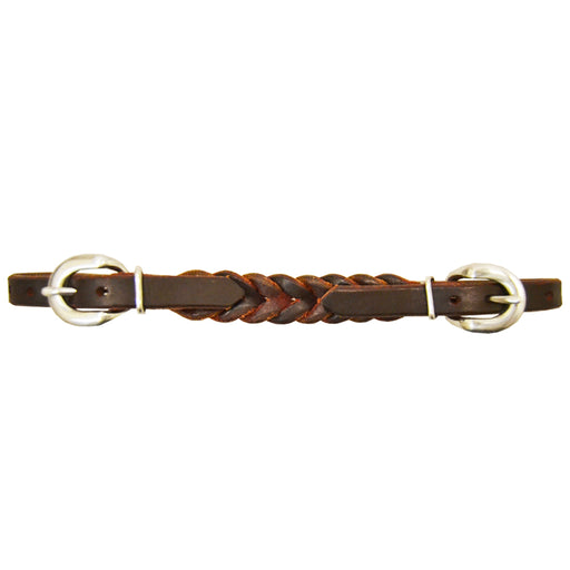 Teskey's Braided Curb with Buckles Tack - Curbs Teskey's