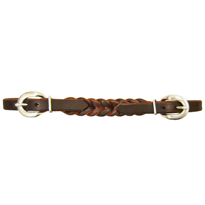 Teskey's Braided Curb with Buckles Tack - Curbs Teskey's