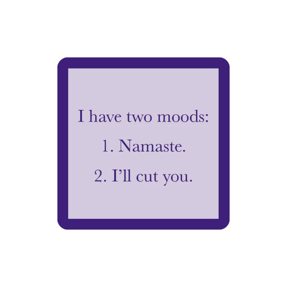 Two Moods Coaster HOME & GIFTS - Home Decor - Decorative Accents Drinks On Me   