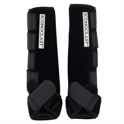 Iconoclast Extra Tall Sport Boots Tack - Leg Protection Iconoclast M Black