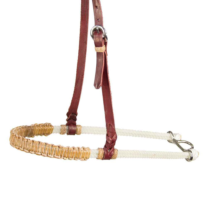 Teskey's Flat Rawhide Noseband Tack - Nosebands & Tie Downs Teskey's