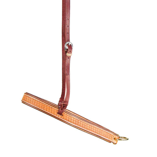 Teskey's Basket Stamped Noseband Tack - Nosebands & Tie Downs Teskey's Light Oil