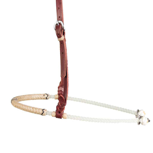 Teskey's Single Strand Noseband with Rawhide Tack - Nosebands & Tie Downs Teskey's