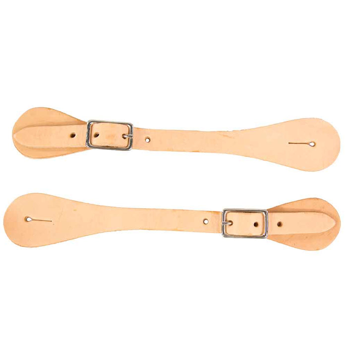 Teskey's Adult Economy Straight Spur Straps Tack - Spur Straps Teskey's