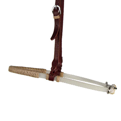 Teskey's Double Strand Noseband with Rawhide Tack - Nosebands & Tie Downs Teskey's