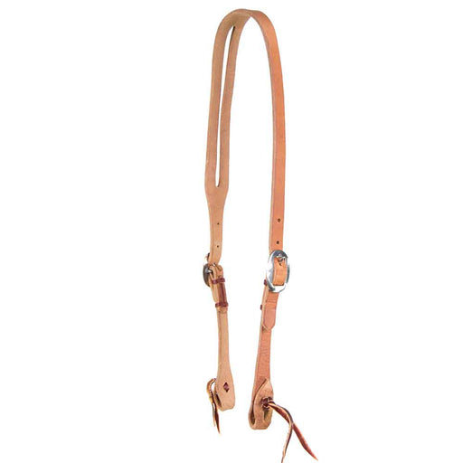 Teskey's Split Ear Headstall w/Pineapple Knots Tack - Headstalls Teskey's Light Oil