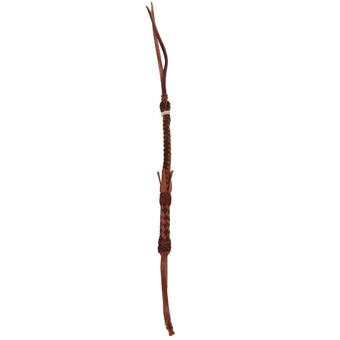 Cowboy Collection Braided Leather Quirts Tack - Whips, Crops & Quirts Cowboy Collection
