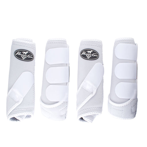 Professional's Choice SMB-3 Sports Medicine Boot 4 Pack Tack - Leg Protection Professional's Choice White S