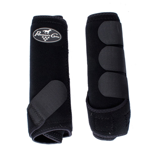 Professional's Choice SMB-3 Sports Medicine Boot 2 Pack Tack - Leg Protection Professional's Choice Black S