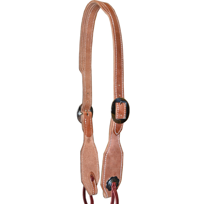 Teskey's Slit Ear Cowboy Headstall Tack - Headstalls Teskey's