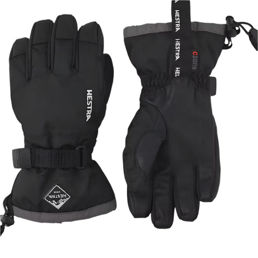 Hestra Gauntlet CZone Jr Glove - Black - FINAL SALE KIDS - Accessories - Gloves & Scarves Hestra