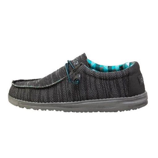 Hey Dude Men's Wally Sox - Charcoal - FINAL SALE MEN - Footwear - Casual Shoes Hey Dude