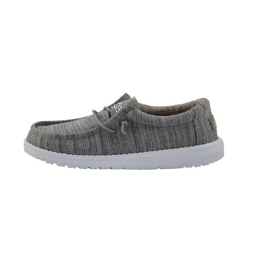 Hey Dude Youth Wally - Linen Stone KIDS - Footwear - Casual Shoes Hey Dude