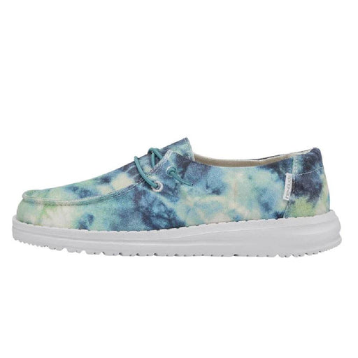Hey Dude Youth Wendy - Tie Dye Ocean KIDS - Footwear - Casual Shoes Hey Dude