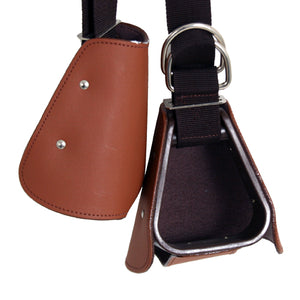 Kiddy Up with Tapaderos Tack - Saddle Accessories Mustang   