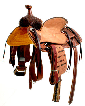 Trophy Jr. Ranch Saddle #27 CUSTOMS & AWARDS - SADDLES TESKEY'S SADDLERY LLC   