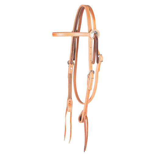 Teskey's Light Oil Browband Headstall Tack - Headstalls Teskey's
