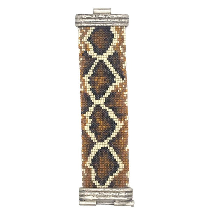 Love Tokens Loomed Leopard Cuff WOMEN - Accessories - Jewelry - Bracelets Love Tokens